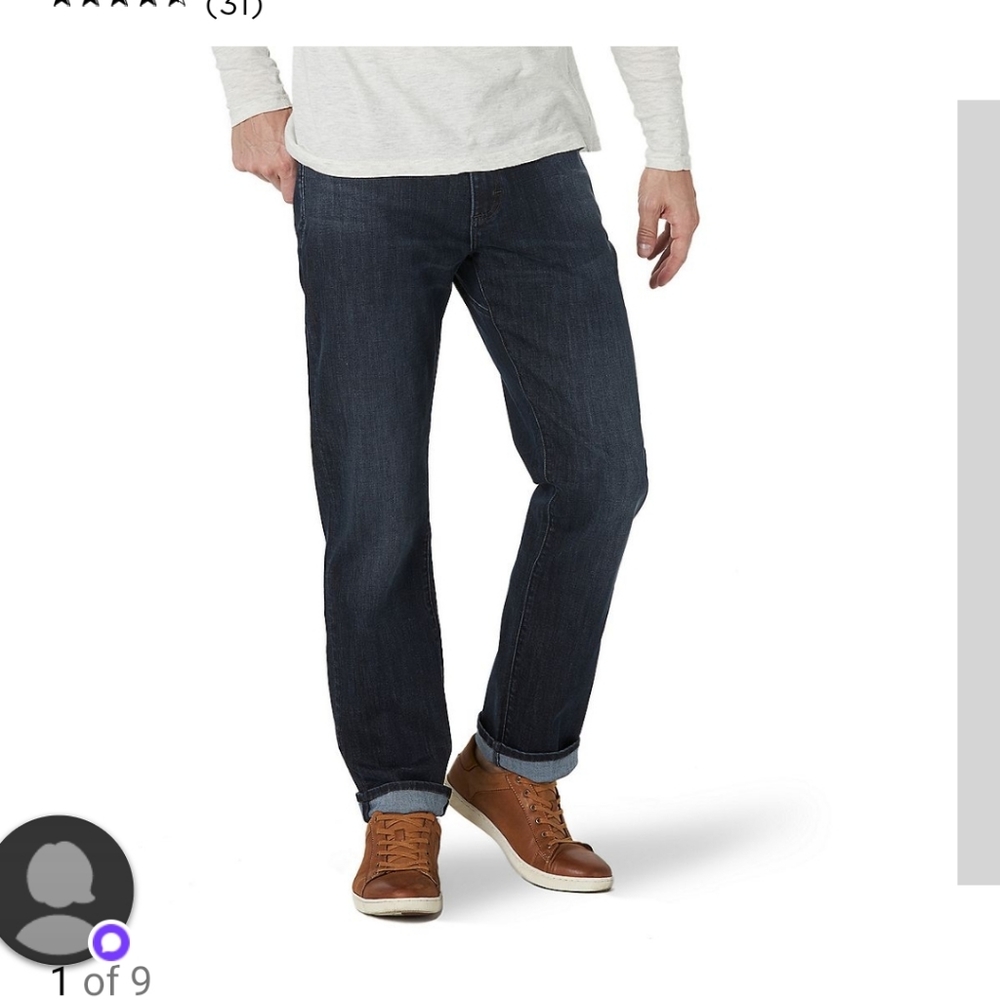Lee Extreme Motion Athletic Jeans